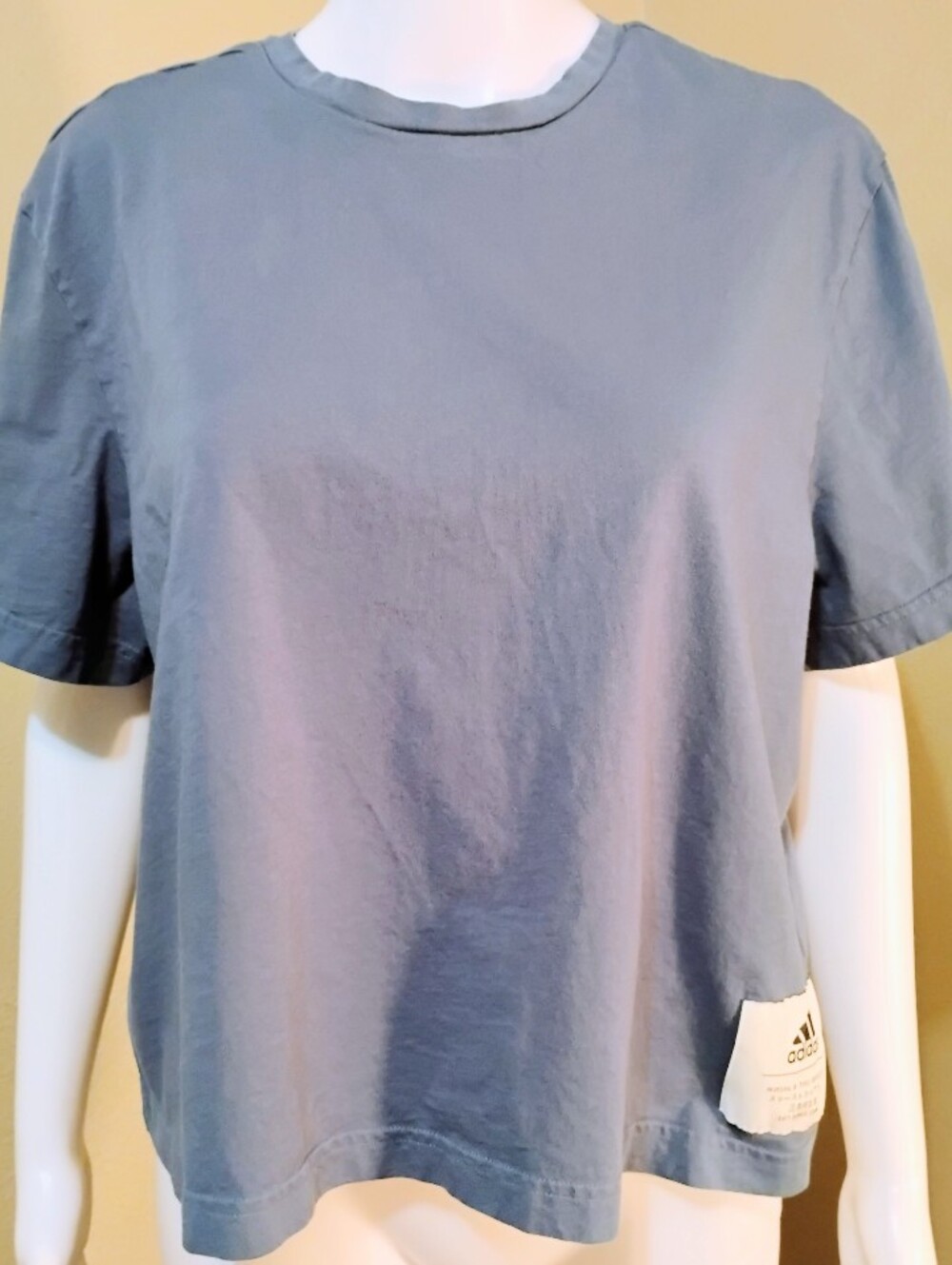 Adidas Cropped Crewneck Tee